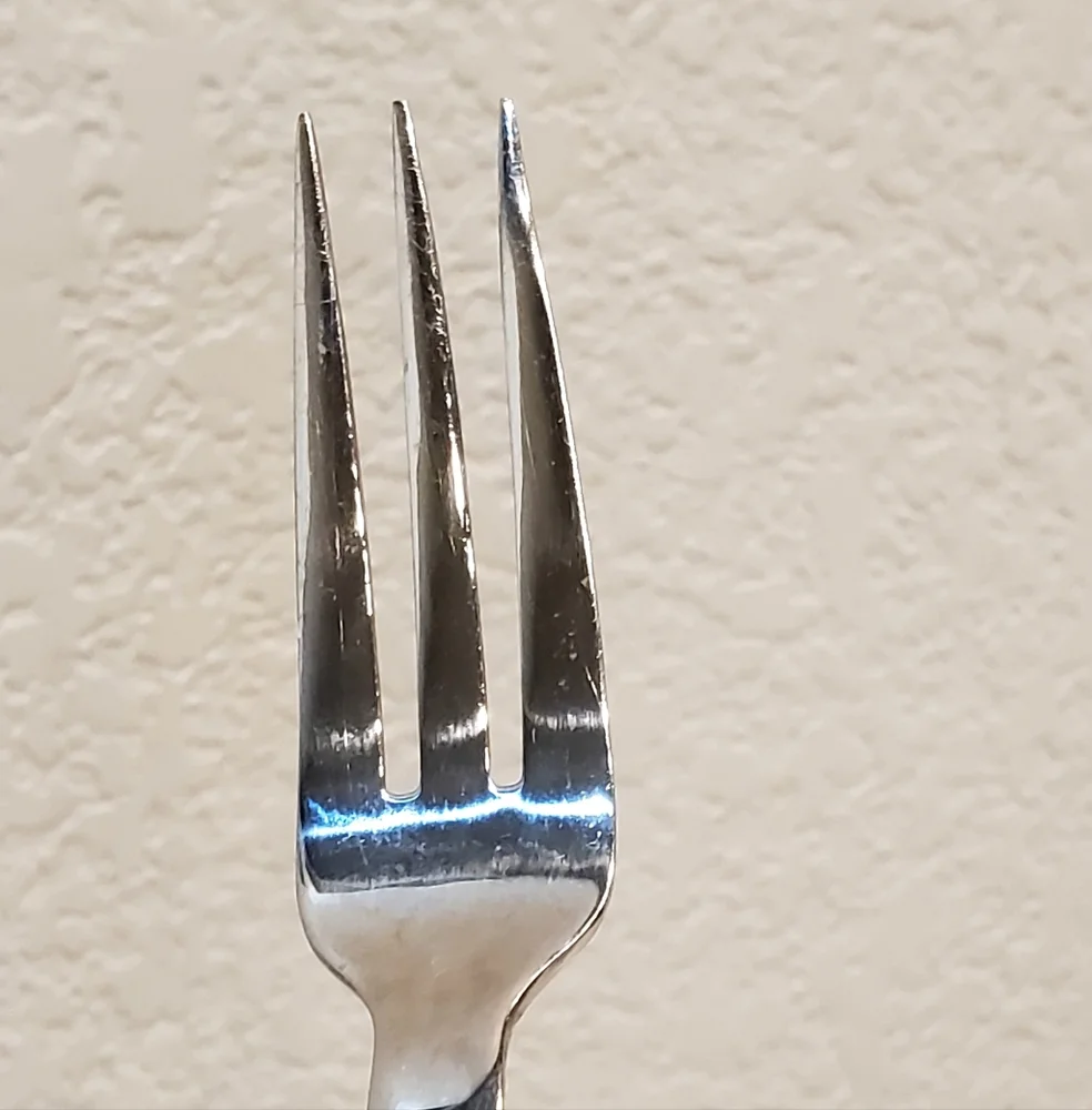 WMF Cromargan White Bakelite Stainless 6 Piece Flatware, Vtg. MCM, EUC